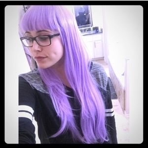 Long Purple Wig 💜